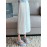 Elegant Whisker High Waist Maxi Denim Skirt - Women's Denim Skirts with Polka Dots Print, Stylish and Comfortable Design, Perfect for Casual Daily Wear and Outdoor Activities - Women's Denim Jeans & Clothing