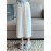 Elegant Whisker High Waist Maxi Denim Skirt - Women's Denim Skirts with Polka Dots Print, Stylish and Comfortable Design, Perfect for Casual Daily Wear and Outdoor Activities - Women's Denim Jeans & Clothing
